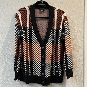 Sanctuary Plaid You Made It Cardigan - Carnelian Plaid